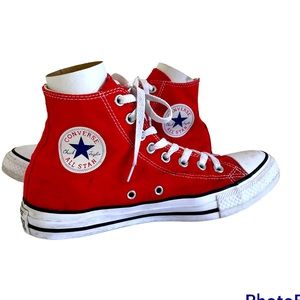 🍒Converse All Star Red High Tops